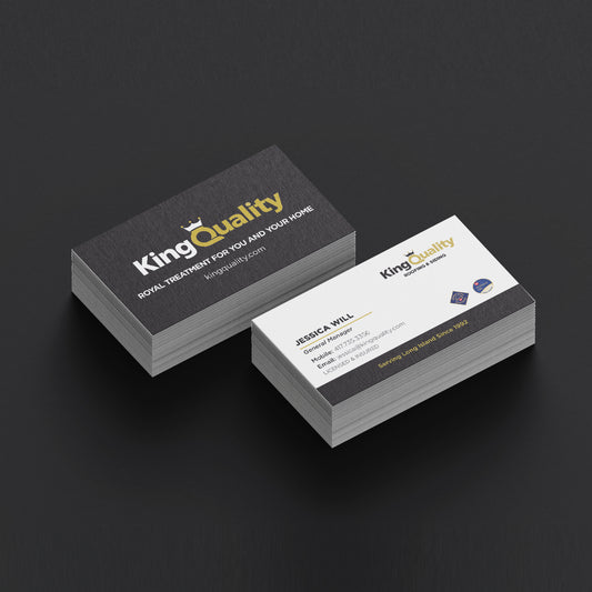 BUSINESS CARDS - KING QUALITY