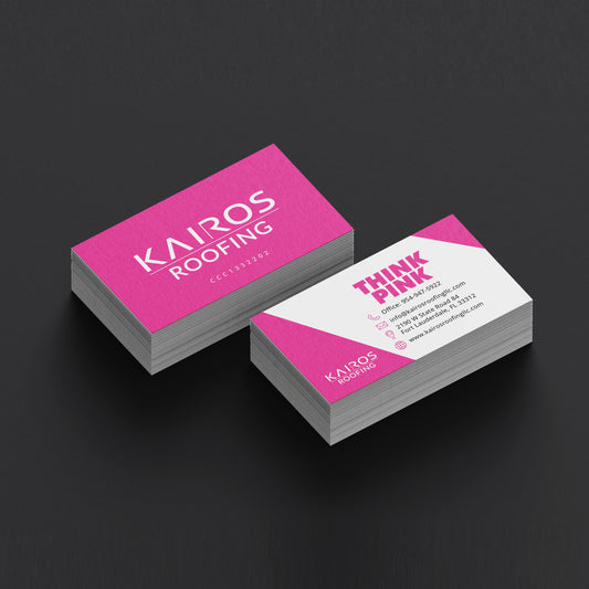 BUSINESS CARDS - Kairos THINK PINK
