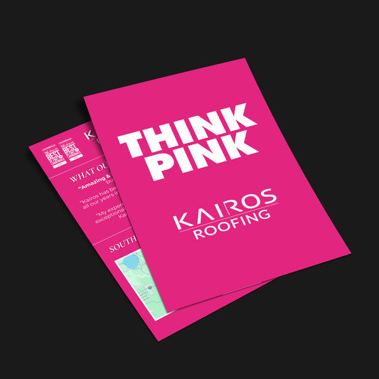 HANDOUTS 5" x 7" or 6" x 9" - KAIROS ROOFING